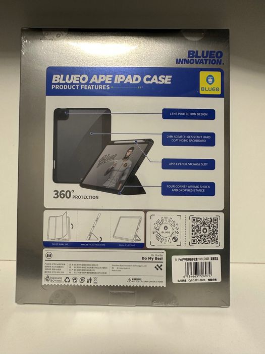 Чохол blue ape iPad case 10.9/2025, 10.2/7/8, 10.5 iPad Air 3, 10.2