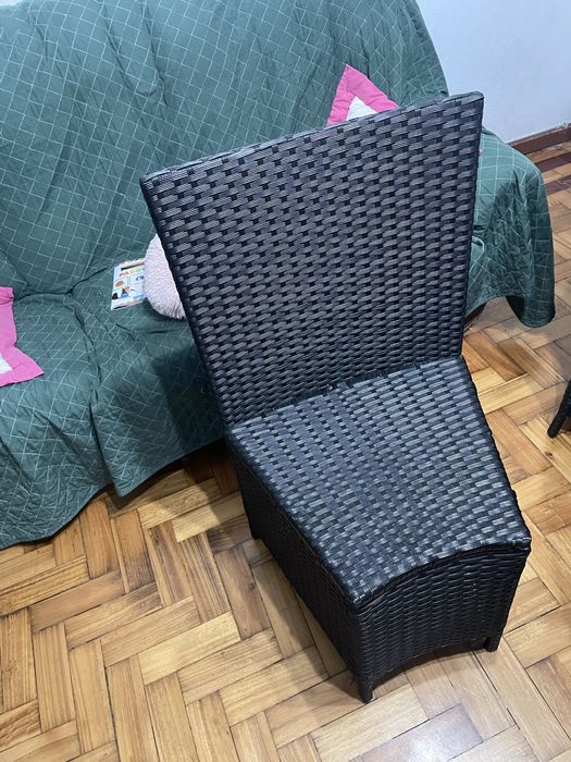 Mesa para jarbim preta