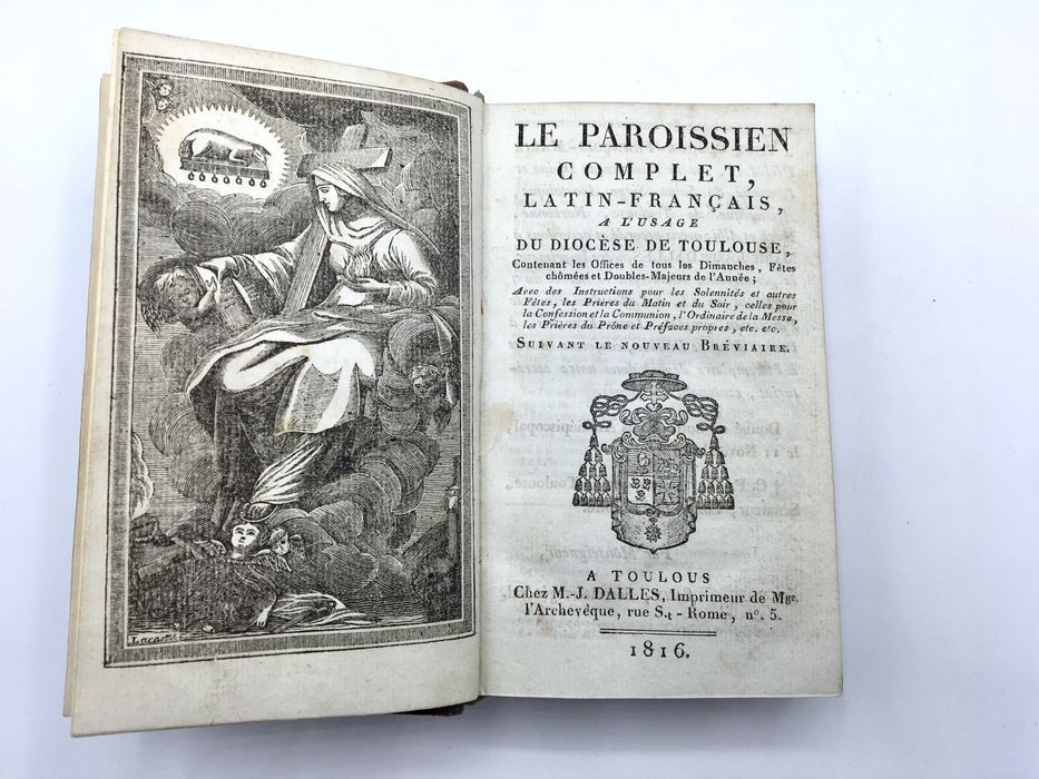 Biblia Missal frances 1816