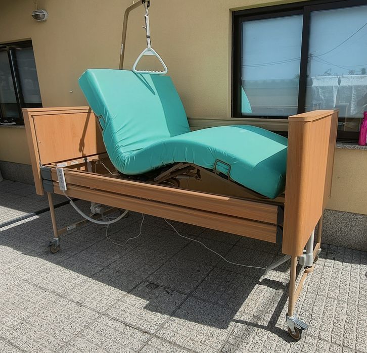 Cama articulada elétrica e elevatória hospitalar burmmier dali