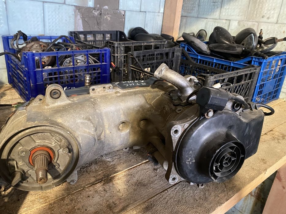 Двигун suzuki let’s 2