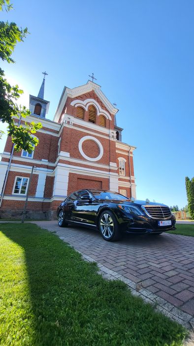 Mercedes S klasa S long  W222 samochód całe mazowieckiedo slubu wesele wynajem