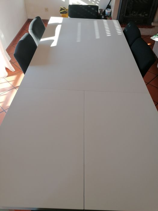 Mesa sala Baviera Branca