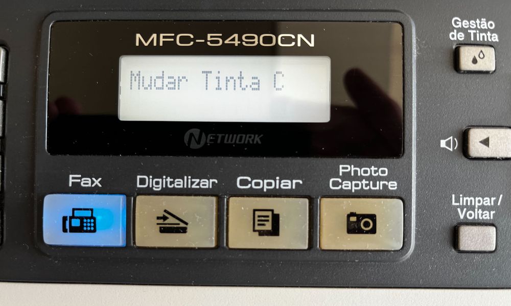Impressora multifunções BROTHER c/ tinteiros novos - 50€
