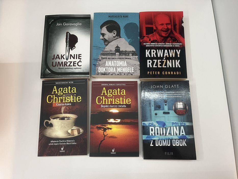 Książki kryminały/na faktach