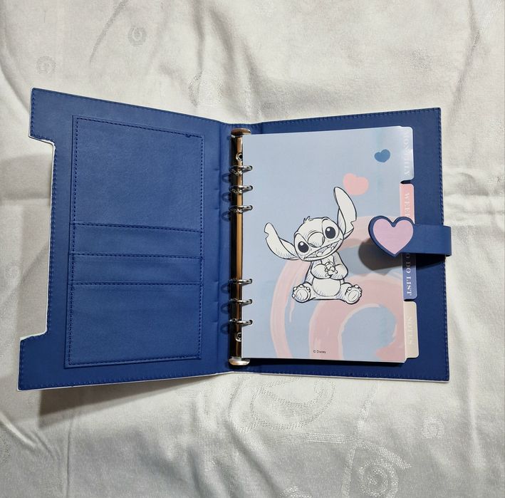 Diário e Organizador Stitch