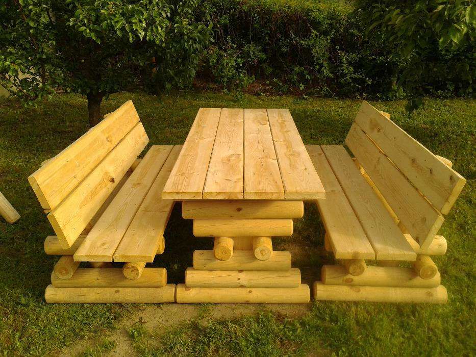 Meble Ogrodowe Rodzinne Wygodne i Stabilne Komplet Mebli Ogrodowych