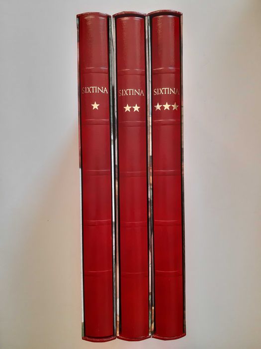 Kaplica Sykstyńska - Frederick Hartt – album, 3 tomy