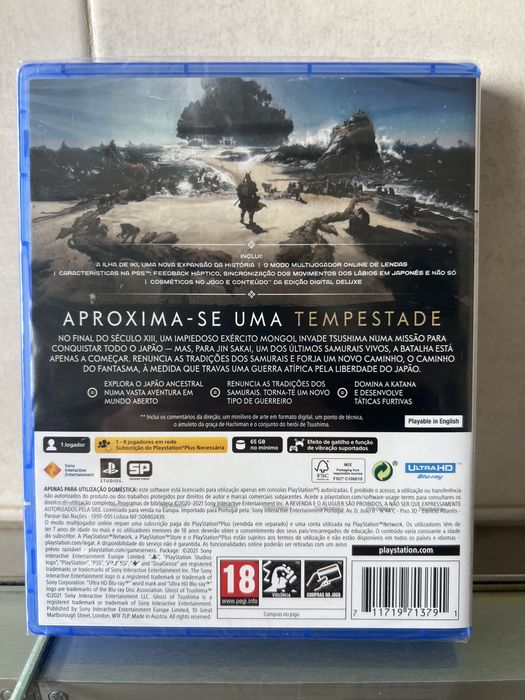 Jogo Ghost of Tsushima -Ps5