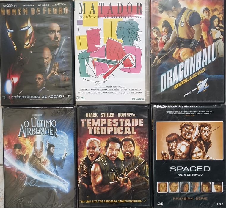 DVD - Filmes (usados e embalados)