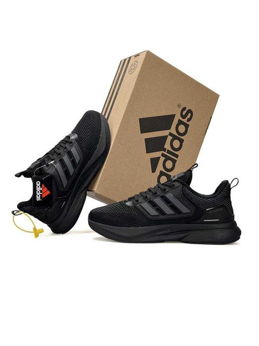 Кросівки Adidas Climacool Lightstrike Pro Full Black premium i89 СІТКА | Кроссовки Адидас чоловічі