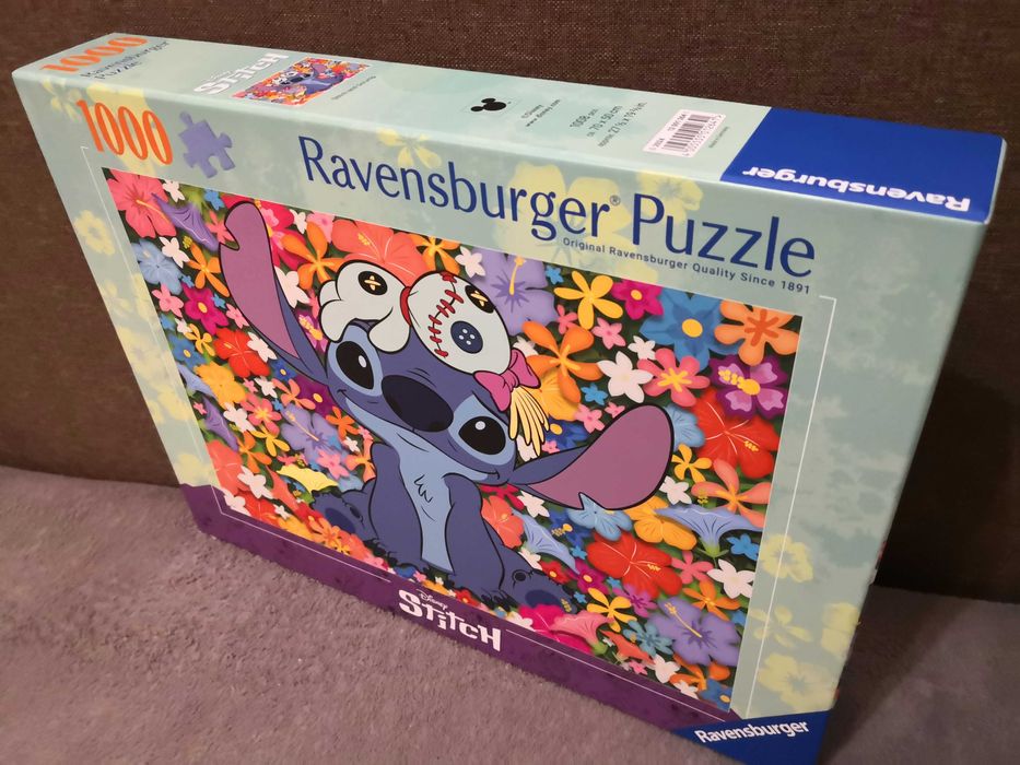 NOWE Puzzle Ravensburger Stitch 1000 70x50 cm