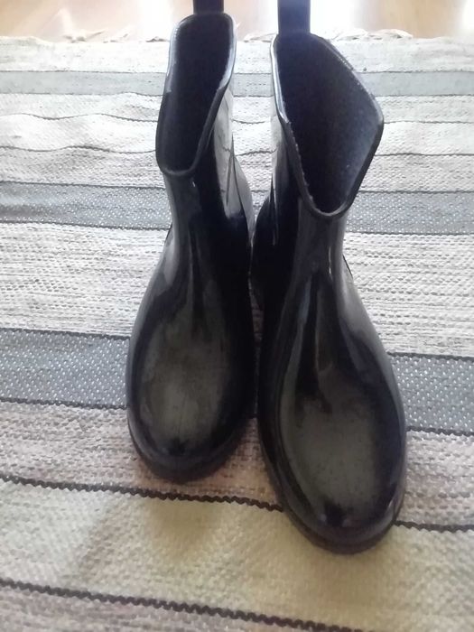 Galochas pretas botins