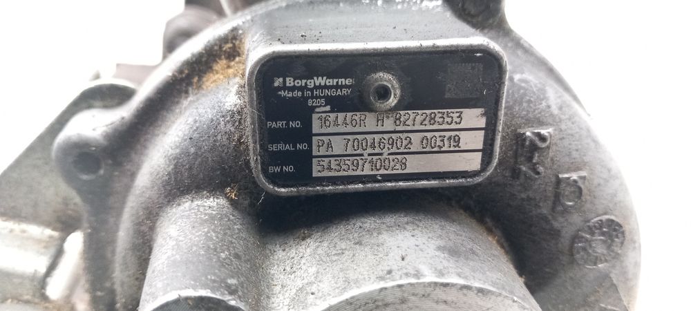 Turbo / compressor RENAULT Kangoo Express (FW0/1_)