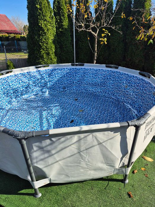 Basen z pompą piaskową ,pokrowiec szyty na wymiar 3x3