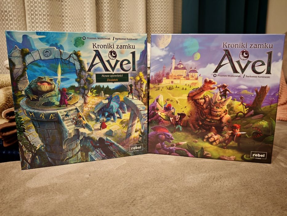 Gra planszowa Rebel kroniki zamku + dodatek nowe opowieści