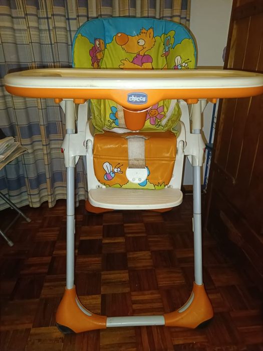 Cadeira refeição bebé chicco