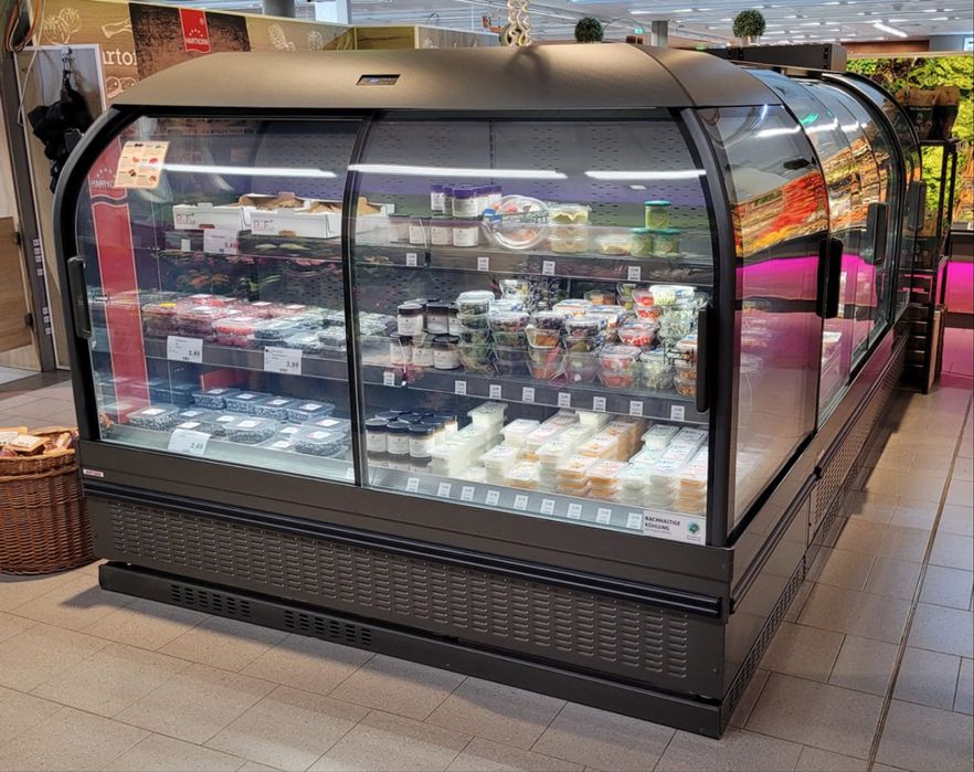 Вітрина холодильна Регал Гірка холодильна Витрина холодильная Горка