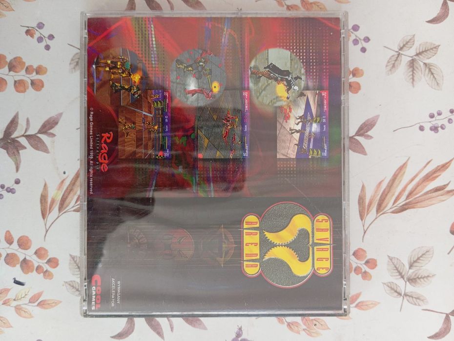 PC CD retro Savega Arena, Rage Games 1999, stan bdb, niska cena