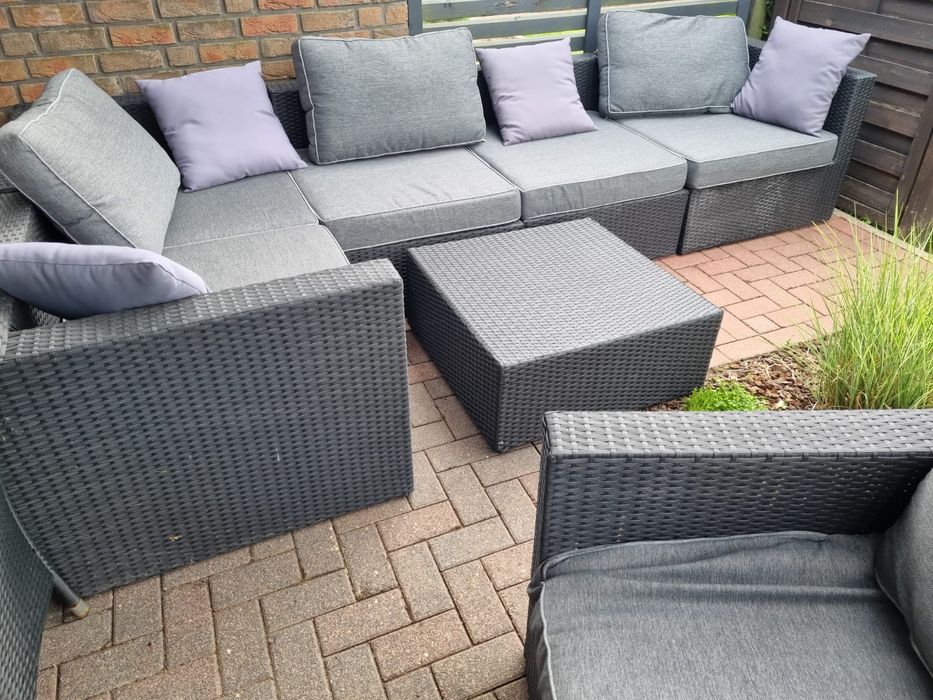 Narożnik ogrodowy na taras