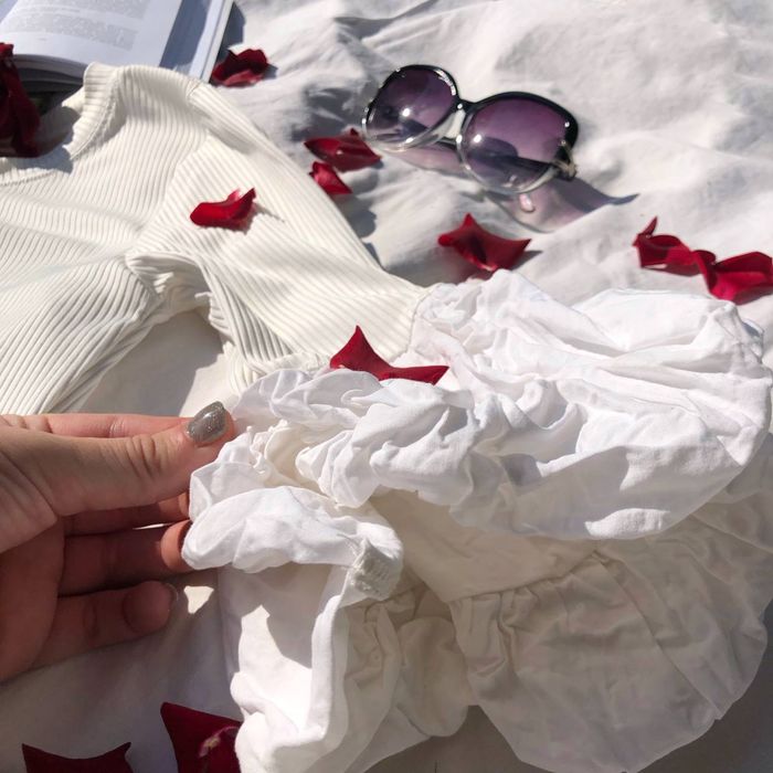 Кофтинка з об’ємними рукавами