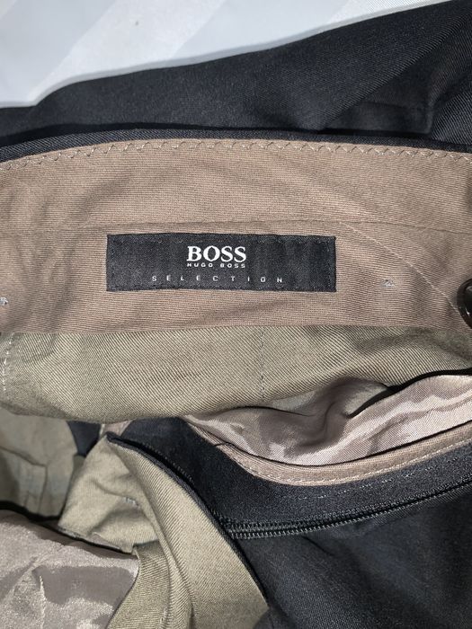 Премиум шерстяные брюки BOSS Hugo Boss Selection Super 150 (Размер 50 / L / W34)