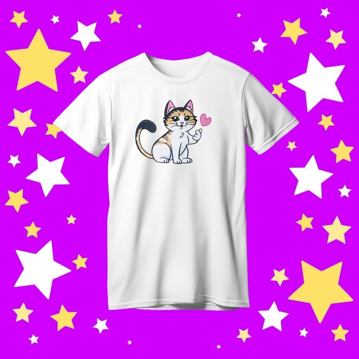 Футболка мерч канала А ну-ка Давай-ка "кот малыш Мурка Баффи Блогер