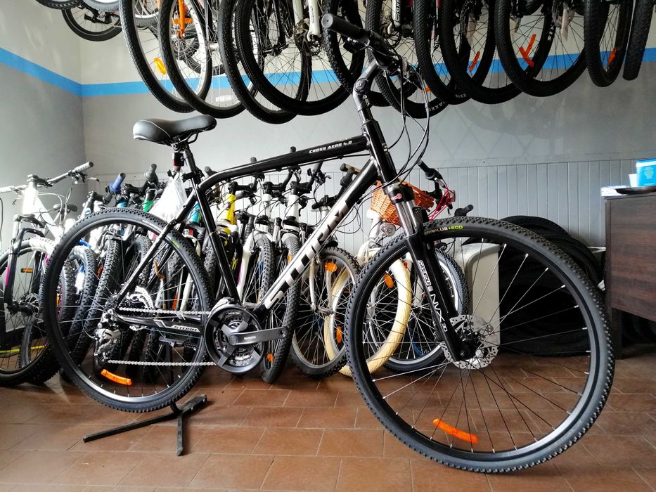 NOWY STORM CROSS AERO 4.0 Man Roz. 21" Koła 28 HYDRAULIKA Crossowy!