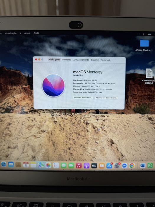 Macbook Air 2017 (valor fixo)