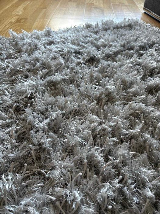 Tapete de Qualidade Cinzento para Sala/Quarto/Hall Medidas 242X171 cm