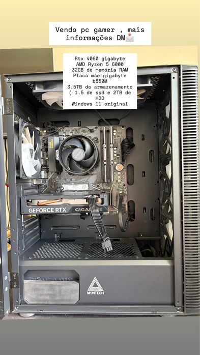 Pc gamer com otimas specs !