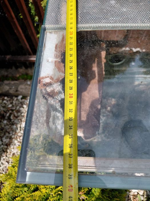 Terrarium      80x40x50 +2 szyby przesuwane
