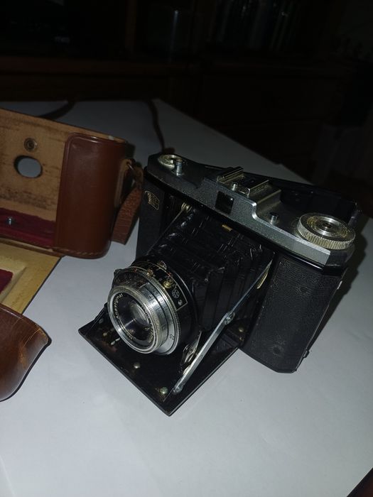 Máquina Antiga Fotografia Zeiss Ikon