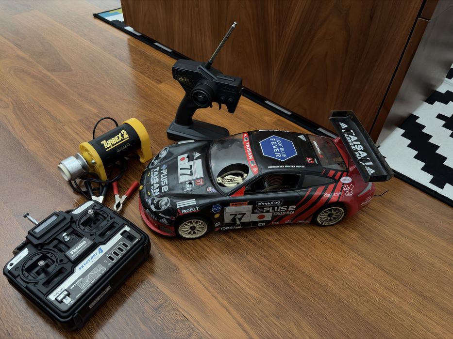 Conjunto avião e caro r/c kyosho