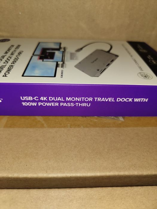 Нова док-станція Targus USB-C Dual HDMI 4K (DOCK423EU) 100W PD
