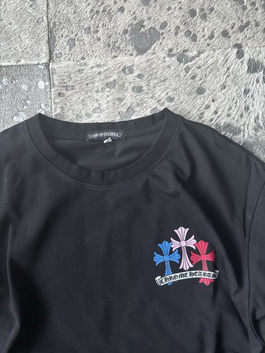 Tshirt Preta Chrome Hearts Nova S