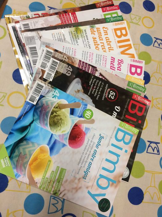 Revistas Bimby - 9 exemplares