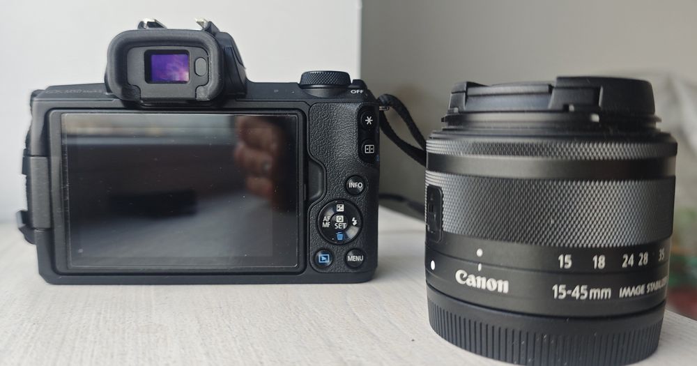 Фотоапарат Canon EOS M50 Mark II + 15-45 IS STM Kit Black