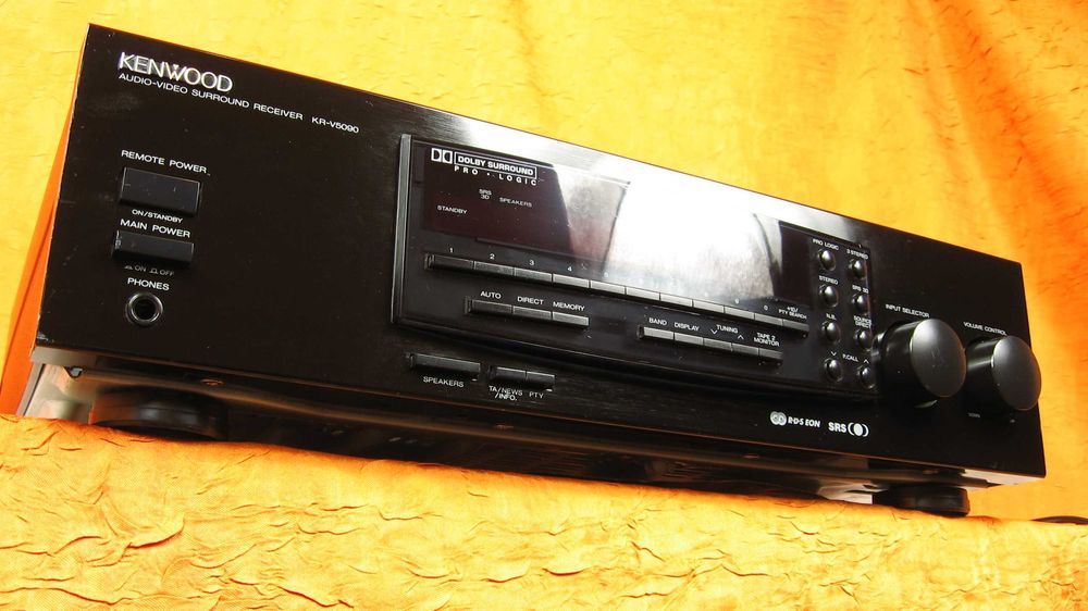 SOLIDNY Receiver Kenwood KR-V5090 z radiem i rds 50W