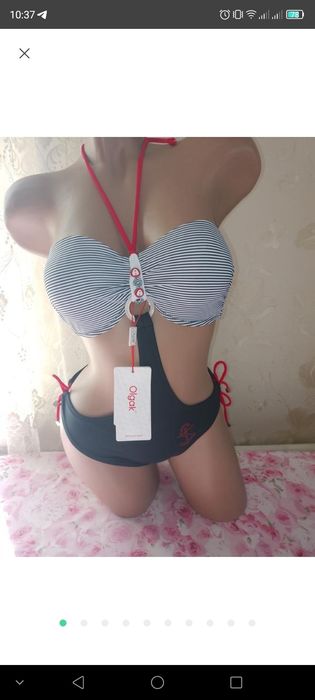 Купальник суцільний злитий