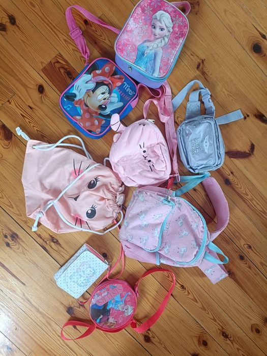 Torebki plecaki worki dziewczynka