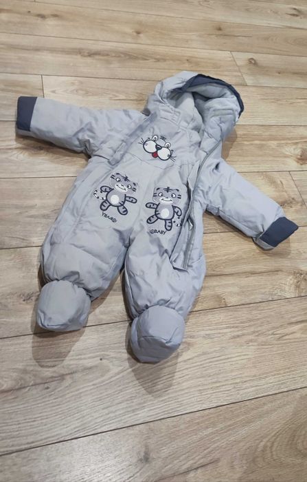 Kombinezony dziecięce 3 - sztuki dla dzieci do pierwszego roku życia