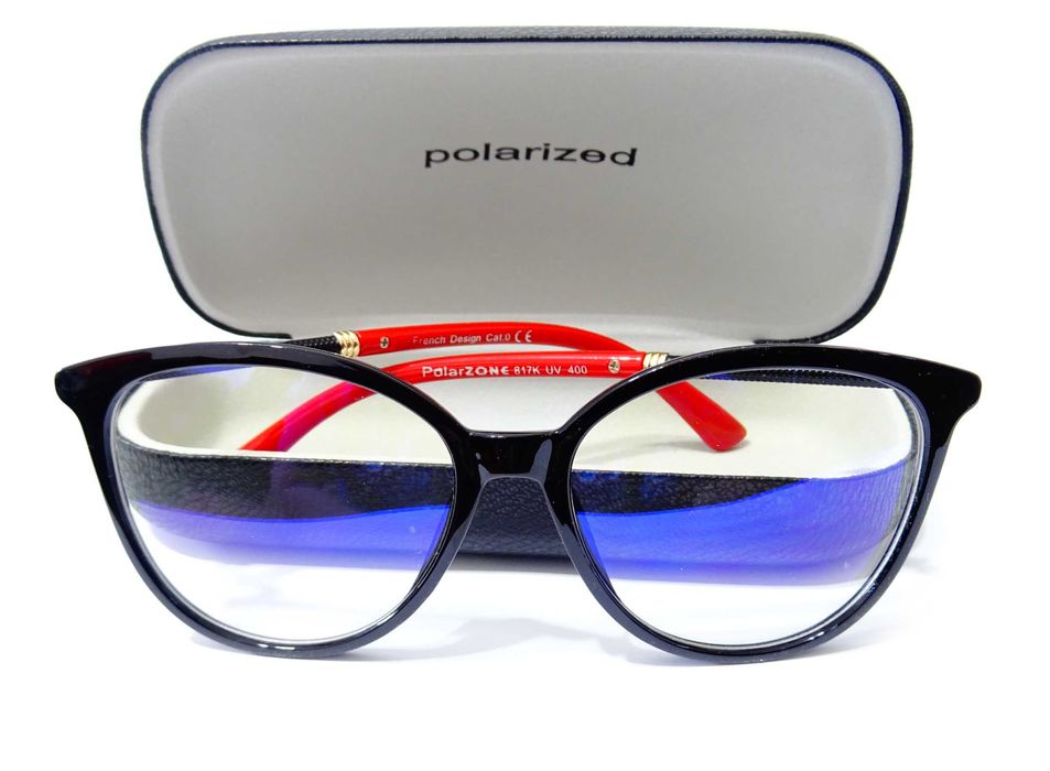 OKULARY ZERÓWKI Z filtrem blue light Do komputera 817K