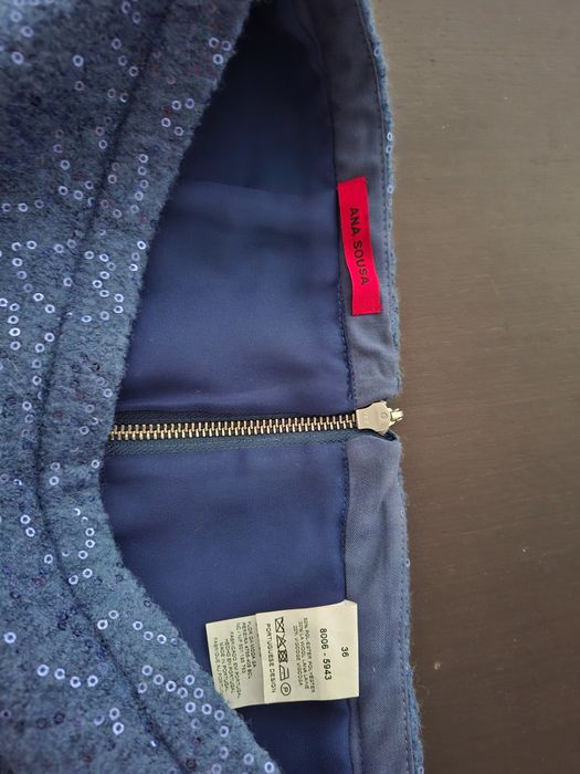 Saia de fazenda Ana Sousa com lantejoulas