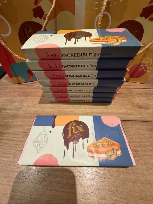 Oryginalna dubajska czekolada Fix Dessert Chocolatier