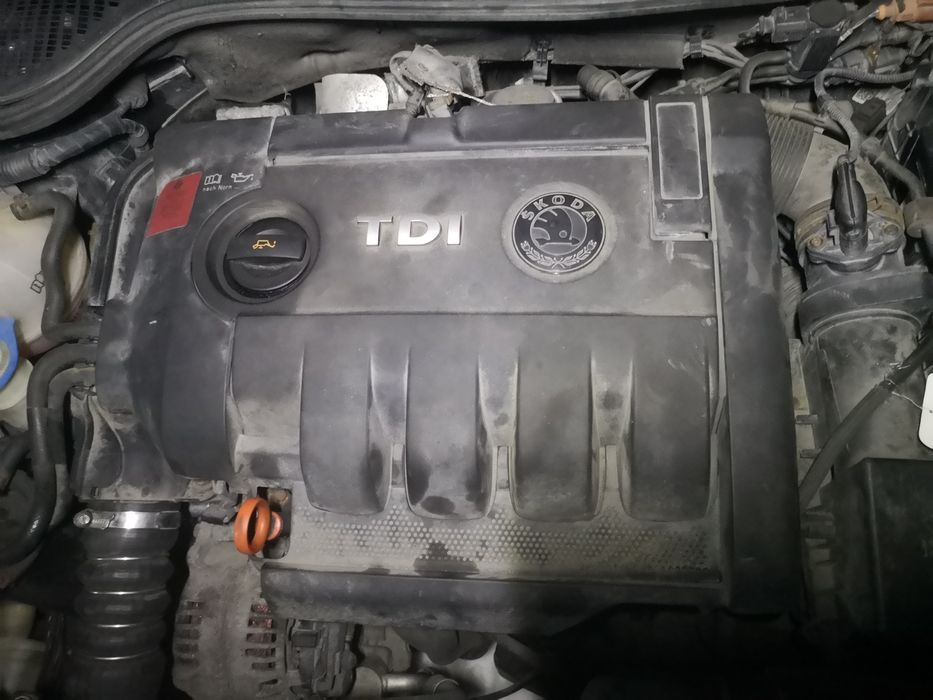 Skoda Octavia ll lift 12r silnik 1.9tdi BLS 105KM możliwość odpalenia