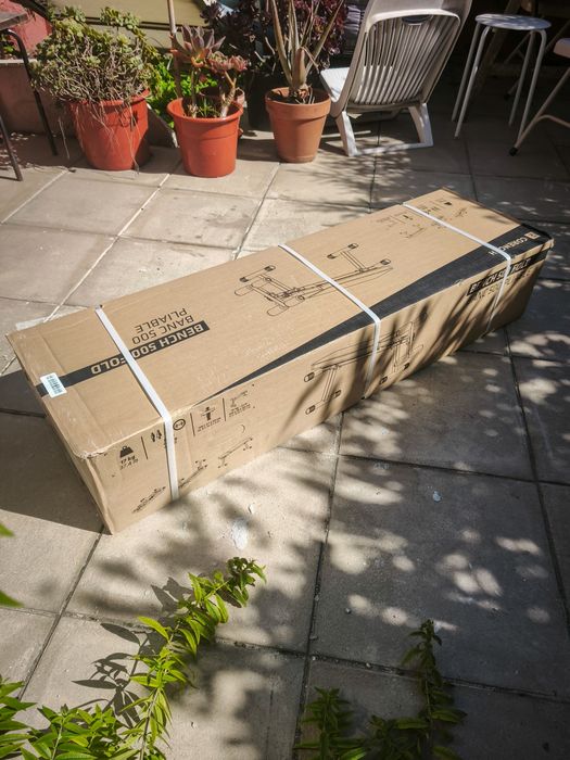 Banco de musculação dobrável e reclinável  BENCH 500