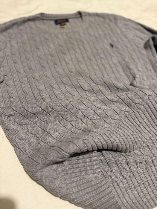Camisola de malha ralph lauren
