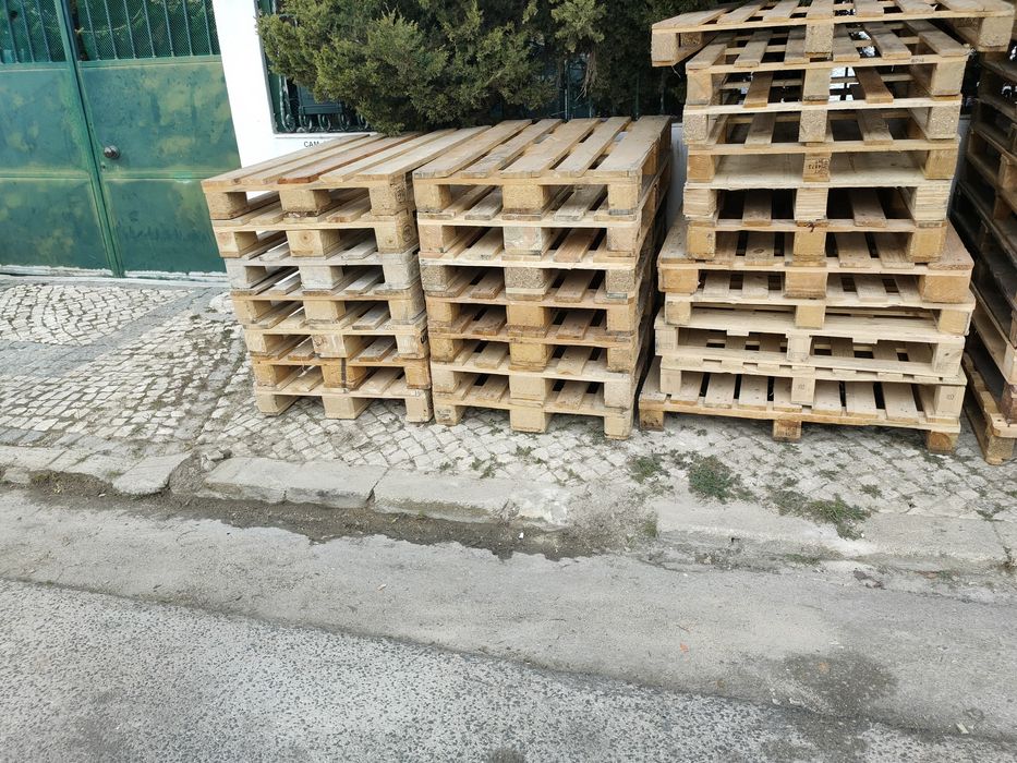 Conjunto de Paletes Euro e Outras