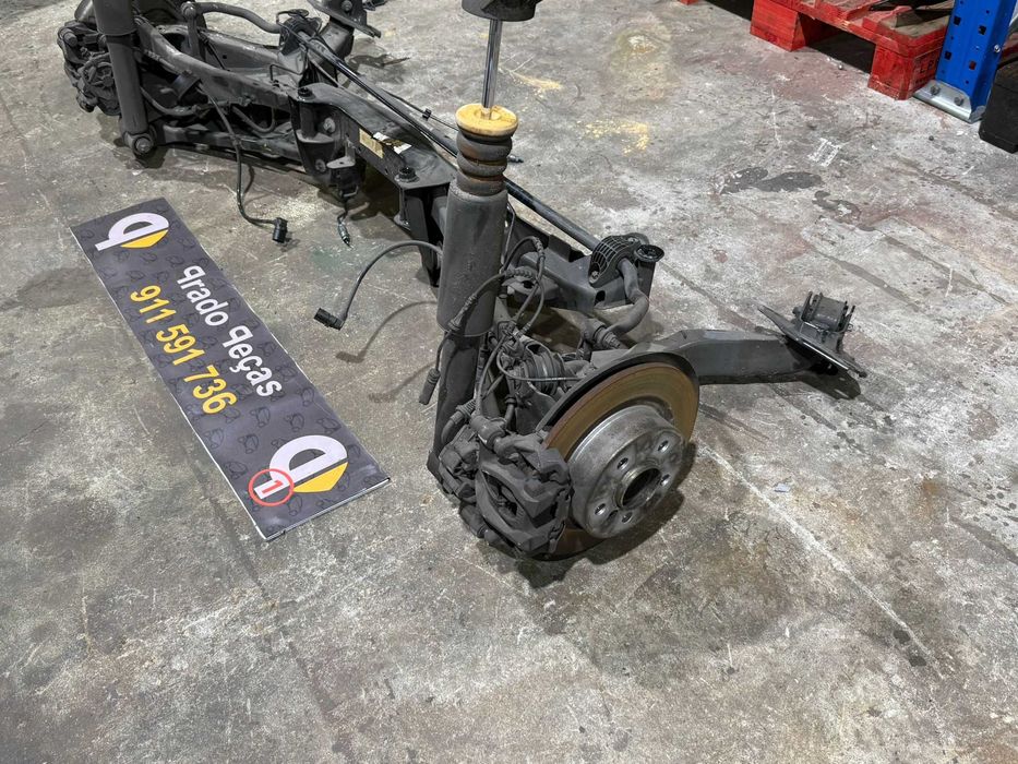 Charriot eixo braços trás pinças amortecedores mini clubman F54